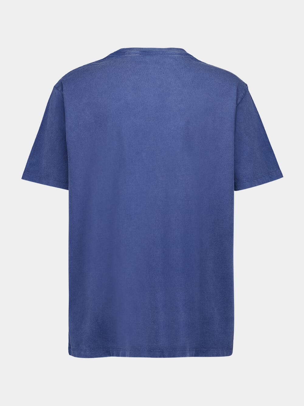 Blue Vintage Logo-Print T-Shirt