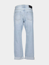 Balmain Light Blue Regular-Fit Denim Jeans