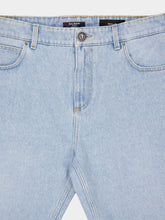 Balmain Light Blue Regular-Fit Denim Jeans