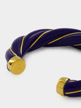 Aurélie Bidermann Diana Navy Bangle