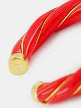 Aurélie Bidermann Diana Vermillion Rush Twisted Bangle