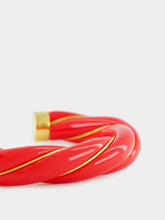 Aurélie Bidermann Diana Vermillion Rush Twisted Bangle