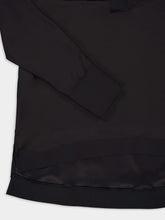 Paula Diane Black V-Neck Long-Sleeve Top