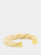Aurélie Bidermann Ivory Twisted Diana Bangle