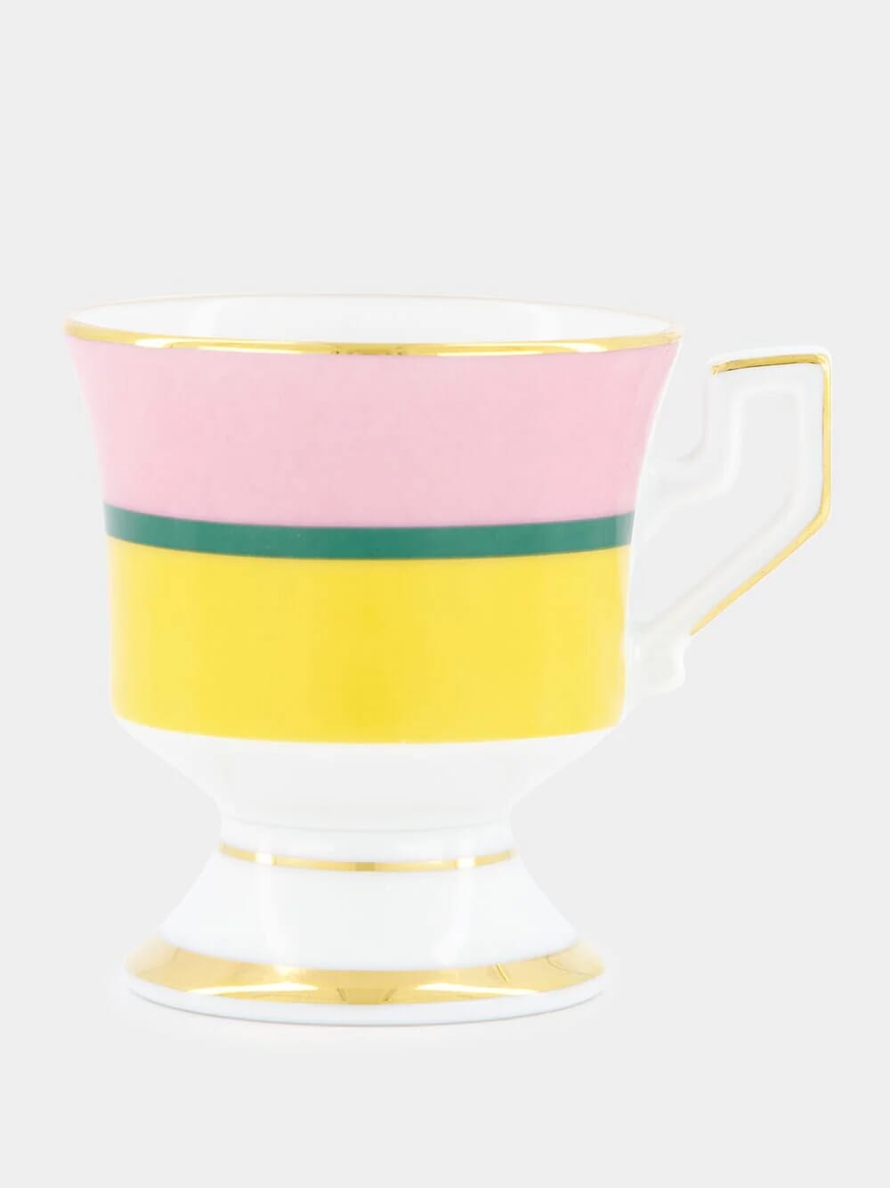 Set of 2 Giallo Rainbow Espresso Cups