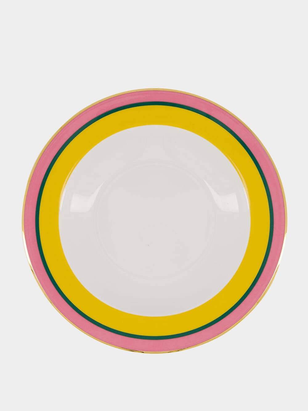 Rainbow soup/pasta plate