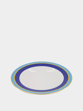 La DoubleJ Rainbow Blue Soup/Pasta Plate