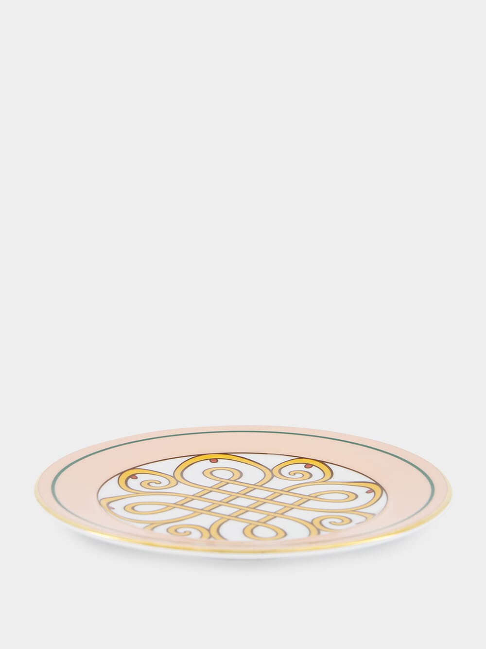 Set of 2 Cortile Pink Dessert Plates