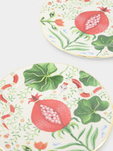 La DoubleJ Set of 2 Pomegranate Dessert Plates