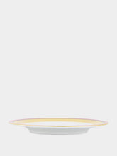 La DoubleJ Set of 2 Yellow Rainbow Dinner Plates