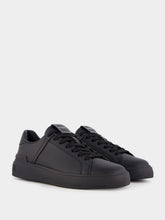 Balmain Black B-Court Leather Sneakers
