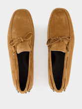 Aurélien Caramel Suede Driving Shoes