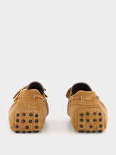 Aurélien Caramel Suede Driving Shoes