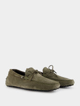 Aurélien Olive Suede Loafers