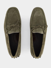 Aurélien Olive Suede Loafers