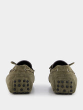 Aurélien Olive Suede Loafers