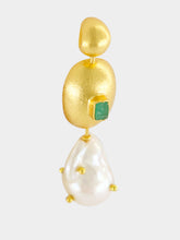 FENOMENA Gold Tokyo Pearl Drop Earrings