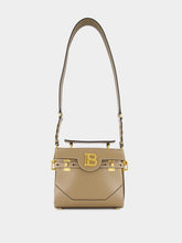 Balmain Brown Calfskin B-Buzz 23 Bag