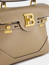 Balmain Brown Calfskin B-Buzz 23 Bag