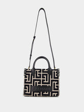 Balmain B-Army Monogrammed Jacquard Tote Bag