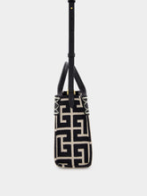 Balmain B-Army Monogrammed Jacquard Tote Bag