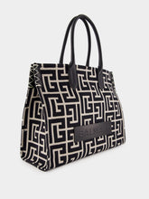 Balmain B-Army Medium Monogram Jacquard Shopper Bag