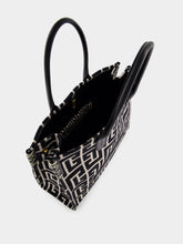 Balmain B-Army Medium Monogram Jacquard Shopper Bag