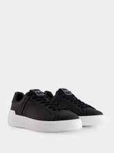 Balmain Black B-Court Calfskin Sneakers