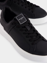 Balmain Black B-Court Calfskin Sneakers