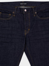 Tom Ford Rinse Blue Selvedge Standard Fit Denim