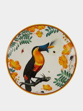 La DoubleJ Floroucan Decorative Porcelain Plate