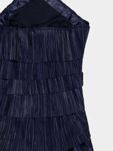 Cult Gaia Deep Lake Patrizia Plissé Midi Dress