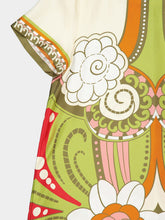 La DoubleJ Anemone Ghirlanda Silk Mini Dress