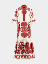 La DoubleJ Medallion Placée Cream Artemis Dress