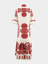 La DoubleJ Medallion Placée Cream Artemis Dress