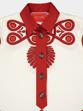 La DoubleJ Medallion Placée Cream Artemis Dress