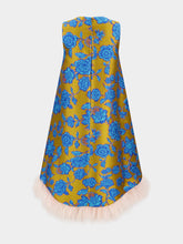 La DoubleJ Gold & Blue La Scala High Dress