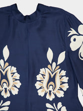 La DoubleJ Selva Placée Silk Twill Maxi Dress