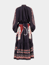 La DoubleJ Gattopardo Placée Black Athena Dress