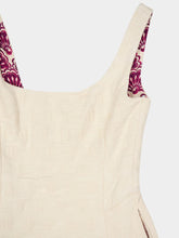 La DoubleJ Creamy Jacquard Sophia Midi Dress