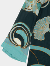 La DoubleJ Blooming Tulip Magnifico Silk Midi Dress