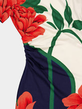 La DoubleJ Queen Peony Placée Blue Lela Dress