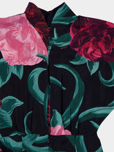 La DoubleJ Peony Gilda Maxi Silk Dress