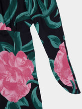 La DoubleJ Peony Gilda Maxi Silk Dress