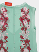 La DoubleJ Regalia Maria Placée Silk Maxi Dress