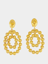 Sylvia Toledano Gina Gold Oval Earrings