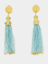 Sylvia Toledano Blue Gio Pendant Earrings