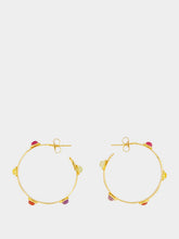 Sylvia Toledano Bianca Multicolour Hoop Earrings