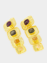 Sylvia Toledano Multicolour Revival Stone Earrings