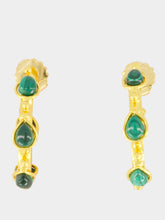 Sylvia Toledano Green Sultane Malachite Earrings